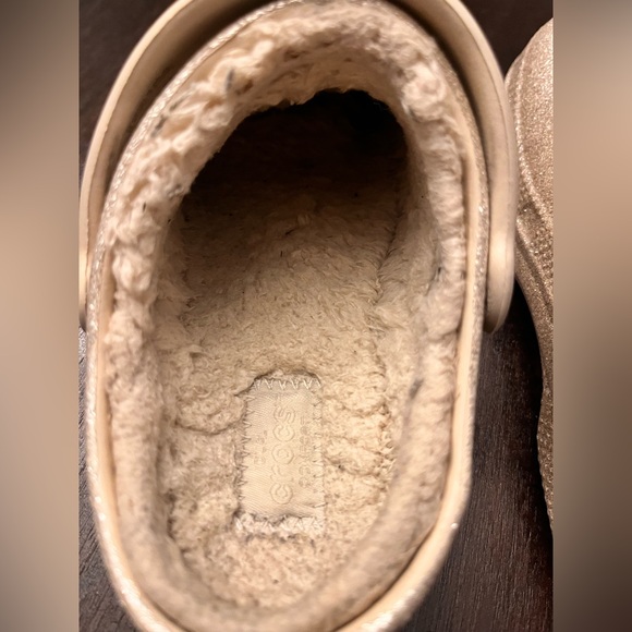 Crocs Kids Classic Clog - glitter beige - Picture 9 of 10